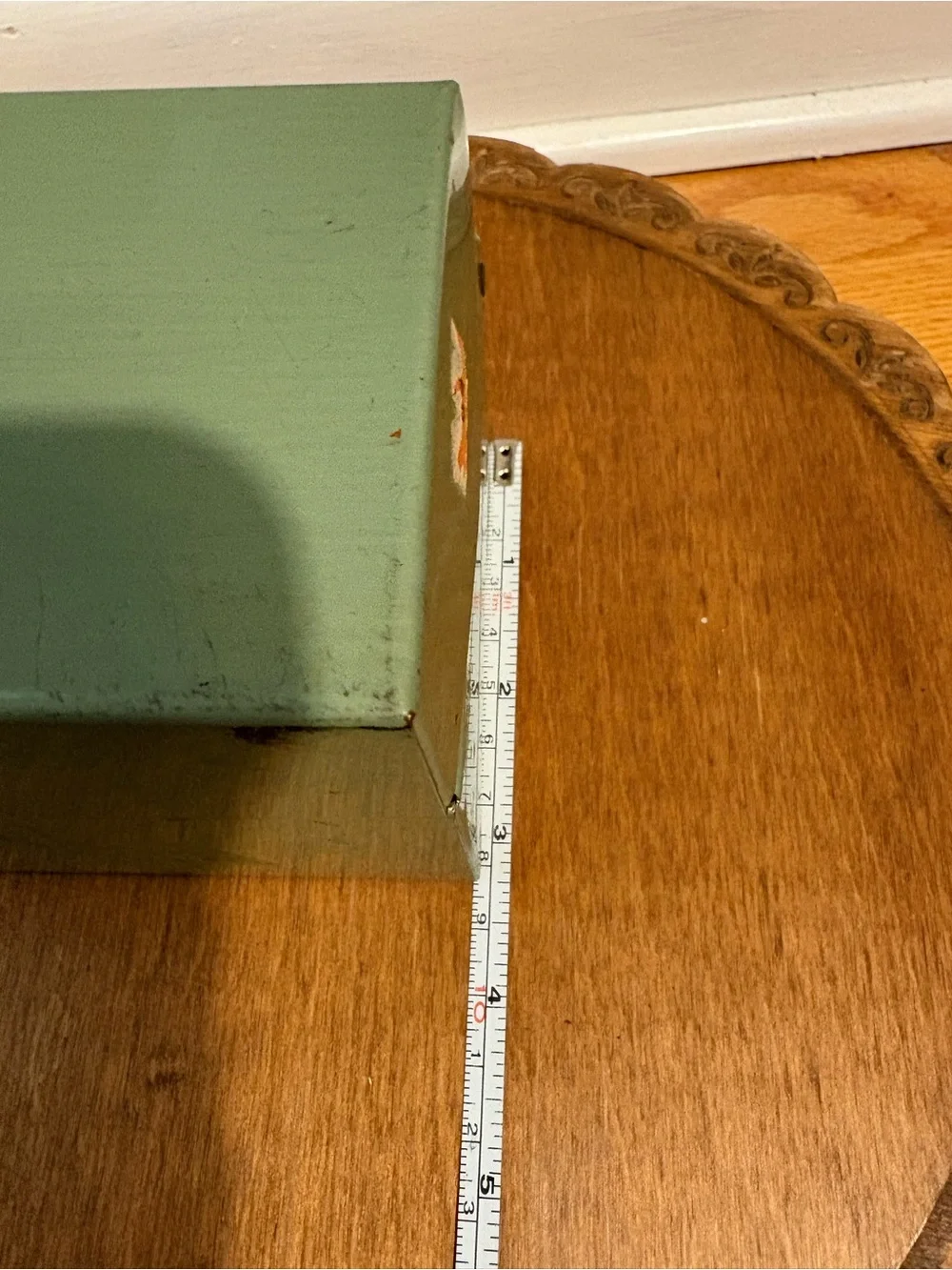 Rusty Crusty Green Recipe Box